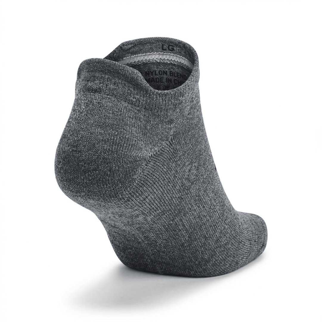 CALCETINES UNDER ARMOUR ESSENTIAL NO SHOW 3 - PACK GRIS | 1361459 - 012 UNDER ARMOUR L - RealSport