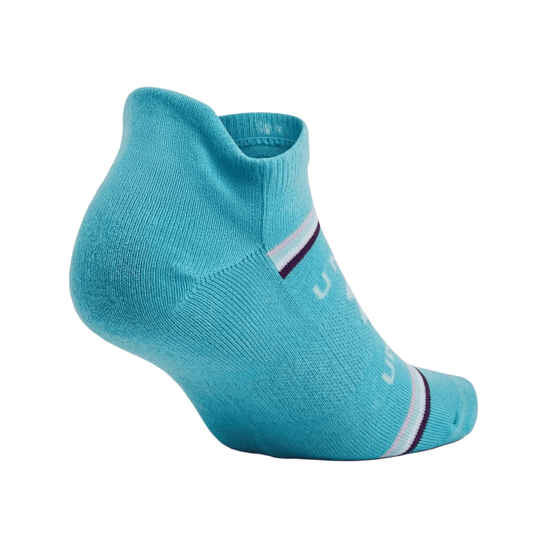 CALCETINES UNDER ARMOUR ESSENTIAL NO SHOW UNISEX CELESTE (6 - PACK) | 1370542 - 481 UNDER ARMOUR L - RealSport