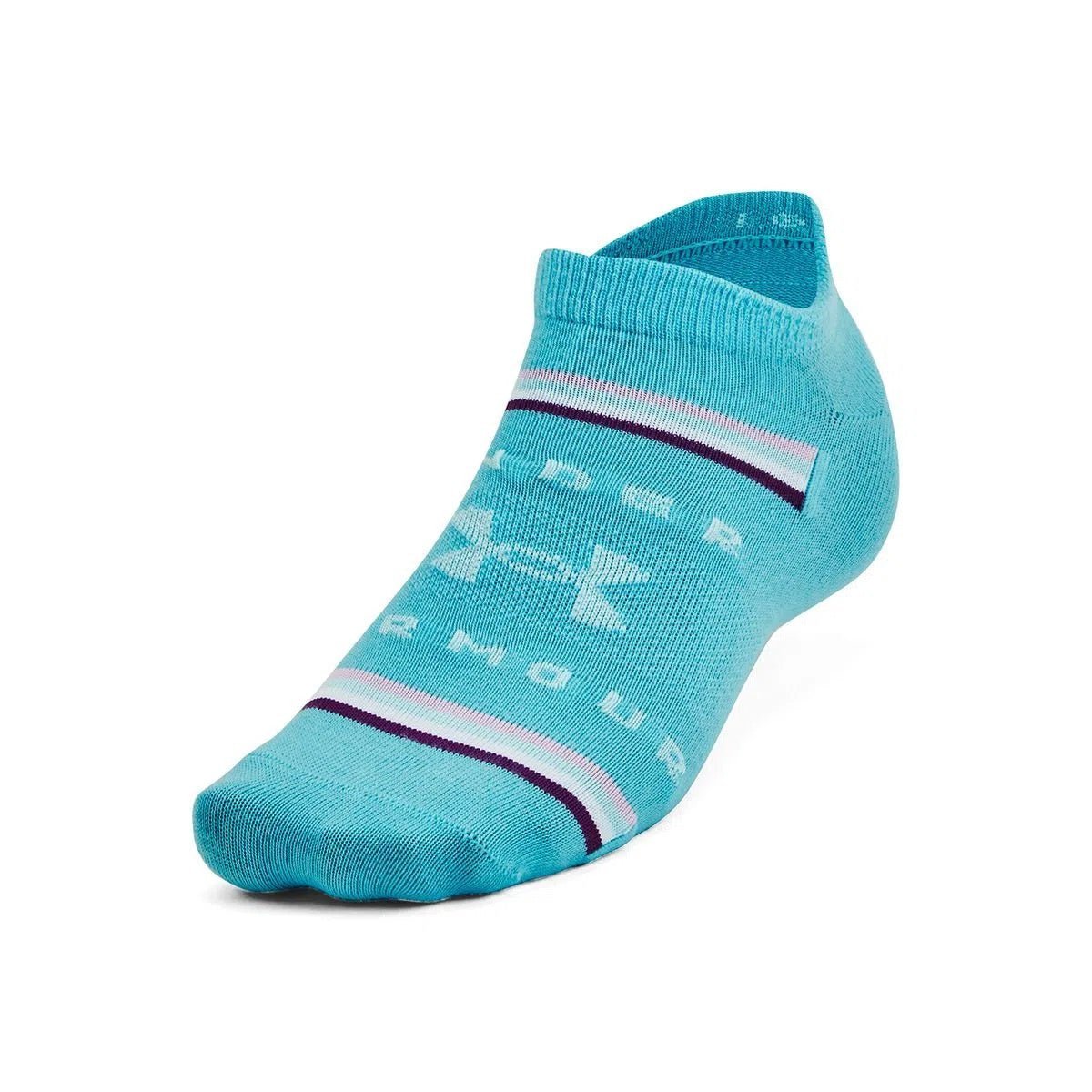 CALCETINES UNDER ARMOUR ESSENTIAL NO SHOW UNISEX CELESTE (6 - PACK) | 1370542 - 481 UNDER ARMOUR L - RealSport