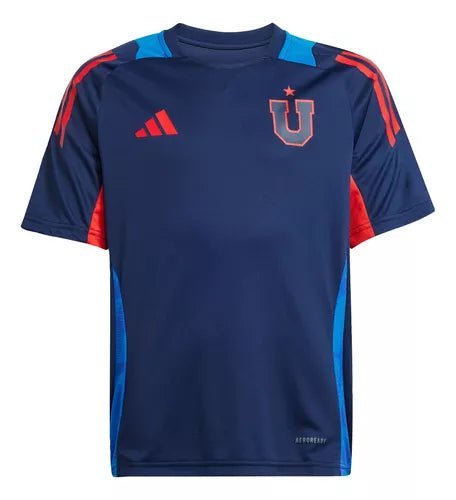 CAMISETA ADIDAS ENTRENAMIENTO UNIVERSIDAD DE CHILE 2025 INFANTIL | JE4138 ADIDAS XS - RealSport