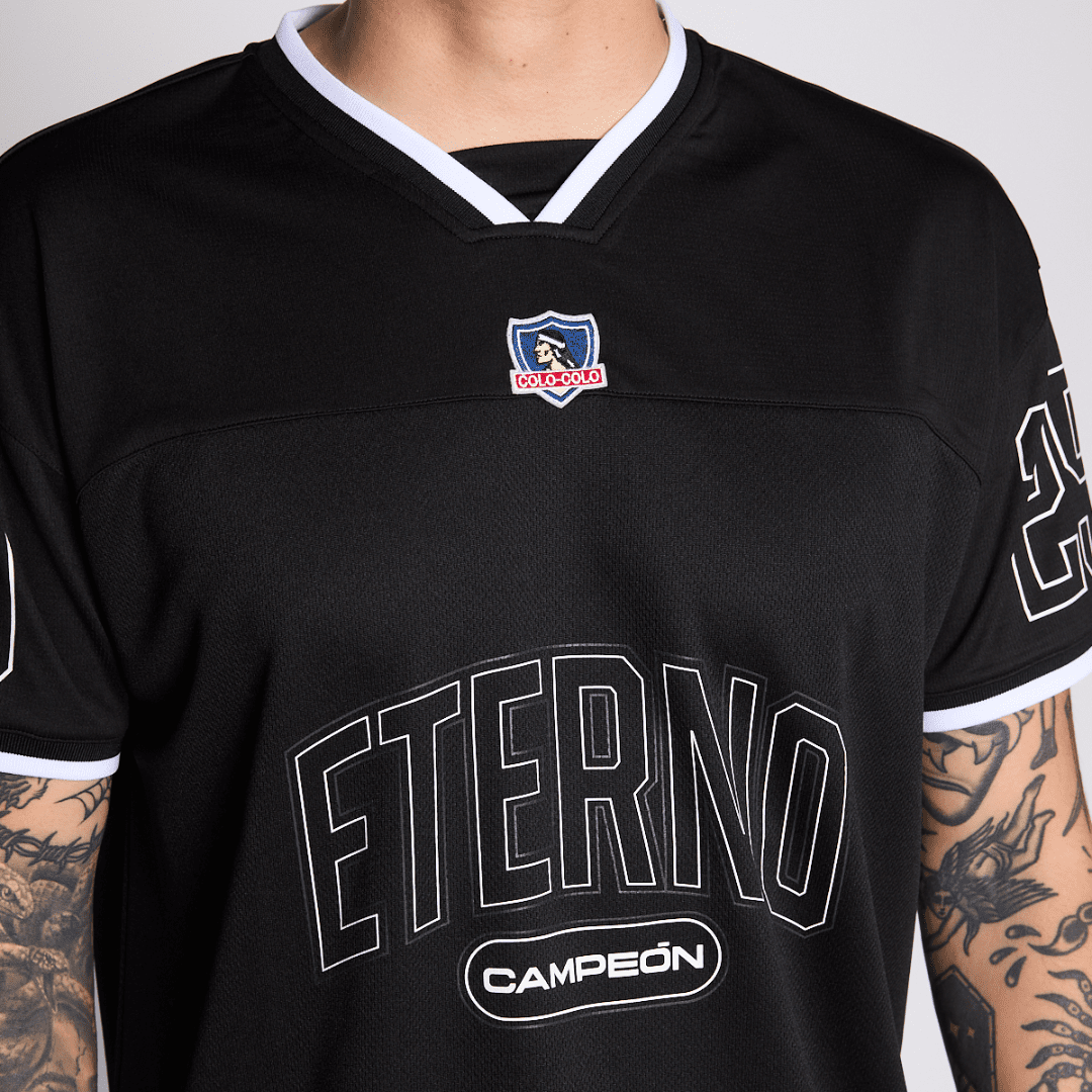 CAMISETA STREETMACHINE COLO COLO URBANO ETERNO CAMPEON | CCPOV2610NE STREET MACHINE 2XL - RealSport