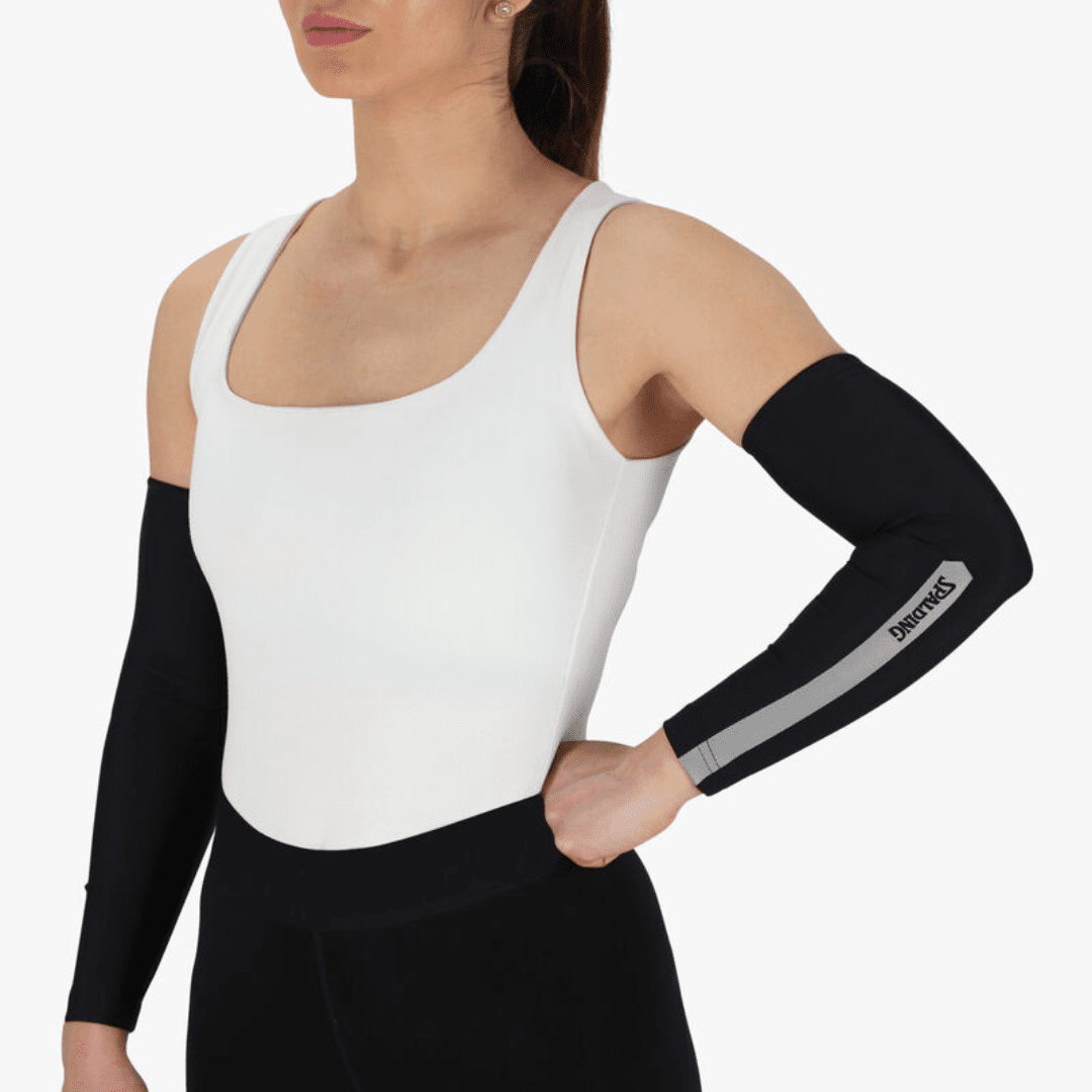 MANGAS DE COMPRENSIÓN SPALDING REFLECTANTE | SPACONE001 SPORTZONE L - RealSport