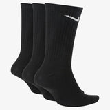 [PACK DE 3] CALCETINES NIKAE EVERYDAY LIGHTWEIGHT NEGROS (UNISEX) | SX7676 - 010 NIKE M - RealSport