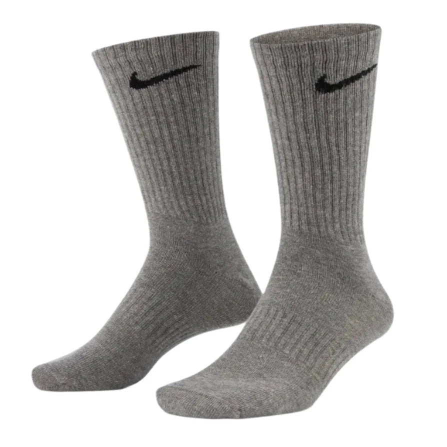 [PACK DE 3] CALCETINES NIKE EVERYDAY LIGHTWEIGHT GRIS/NEGRO/BLANCO (UNISEX) | SX7676 - 964 NIKE S - RealSport
