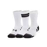 [PACK DE 3] CALCETINES UNDER ARMOUR PERFORMANCE TECH BLANCOS (UNISEX) | 1379515 - 101 - RealSport