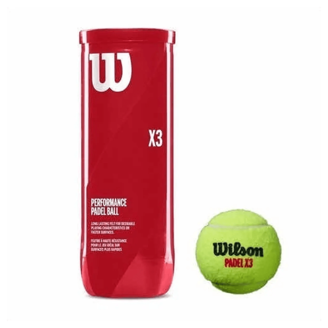 [PACK DE 3] PELOTAS DE PÁDEL WILSON | WILWR8900801001 WILSON - RealSport