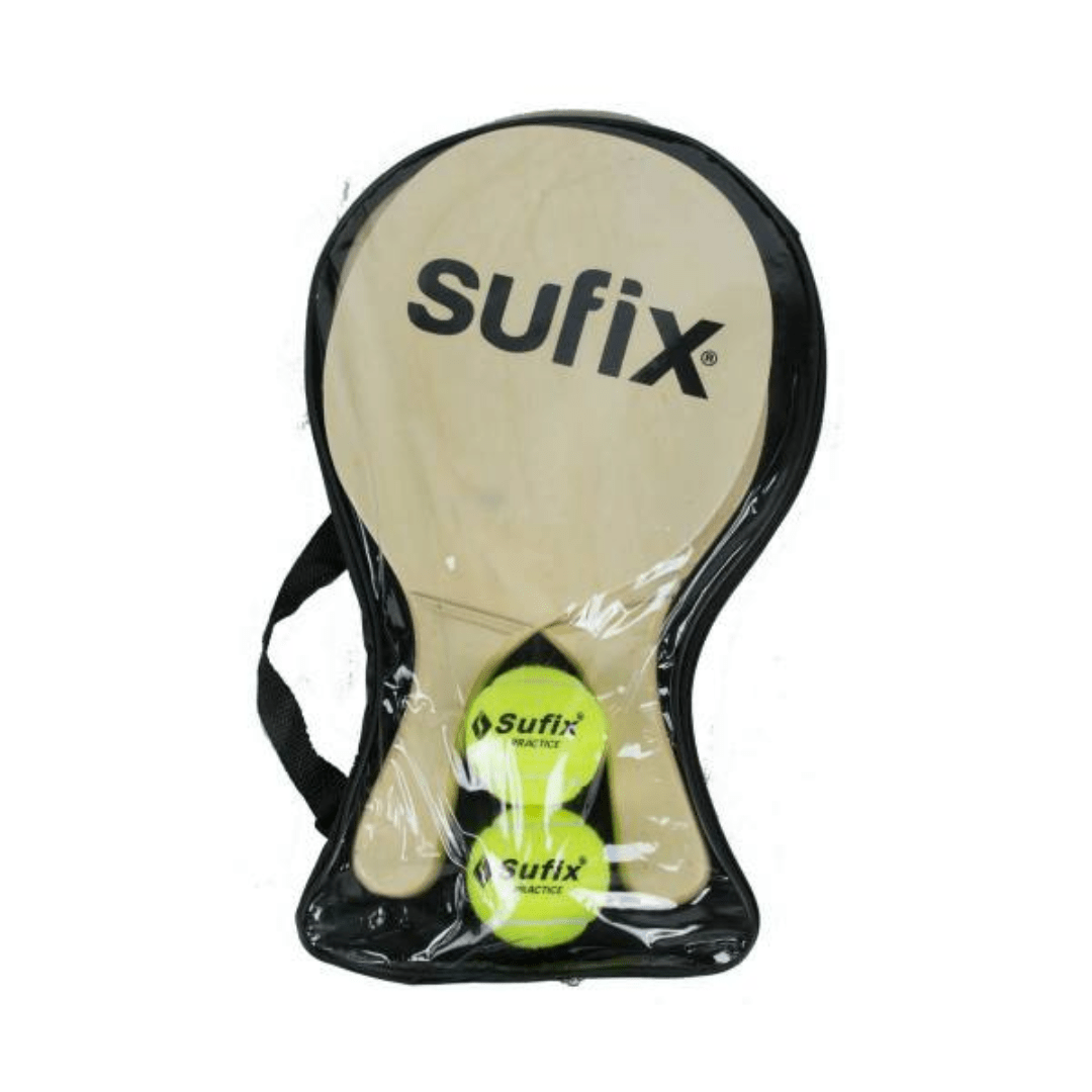 PALETAS SUFIX DE PLAYA + 2 PELOTAS M.20.50 SPORTCOM 00 - RealSport