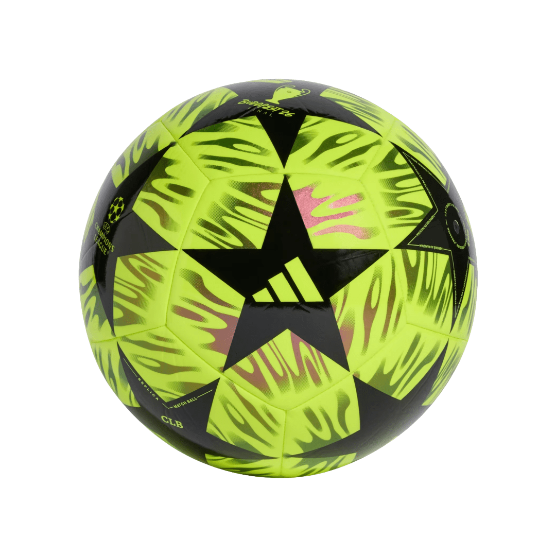 PELOTA DE FÚTBOL ADIDAS UEFA CHAMPIONS LEAGUE FINAL CLUB BUDAPEST 2026 | JX9090 ADIDAS 5,0 - RealSport