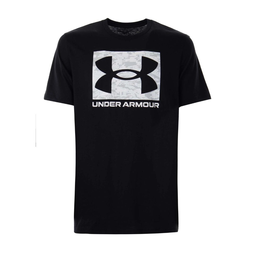 POLERA MANGA CORTA UNDER ARMOUR ABC CAMO BOXED LOGO NEGRA | 1361673 - 001 UNDER ARMOUR Xl - RealSport