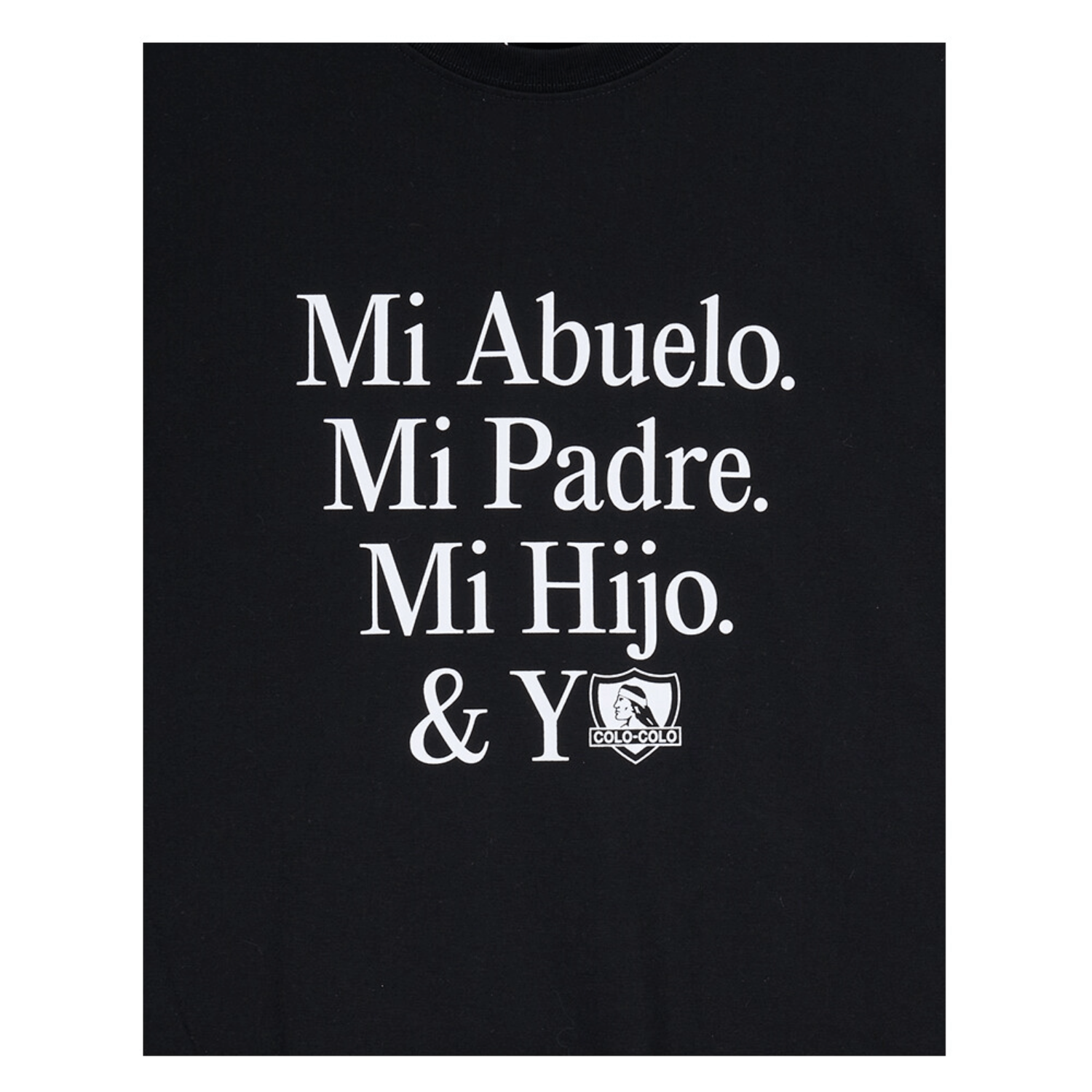 POLERA STREETMACHINE COLO COLO URBANO CENTENARIO LEMA | CCPOI2524NE - RealSport