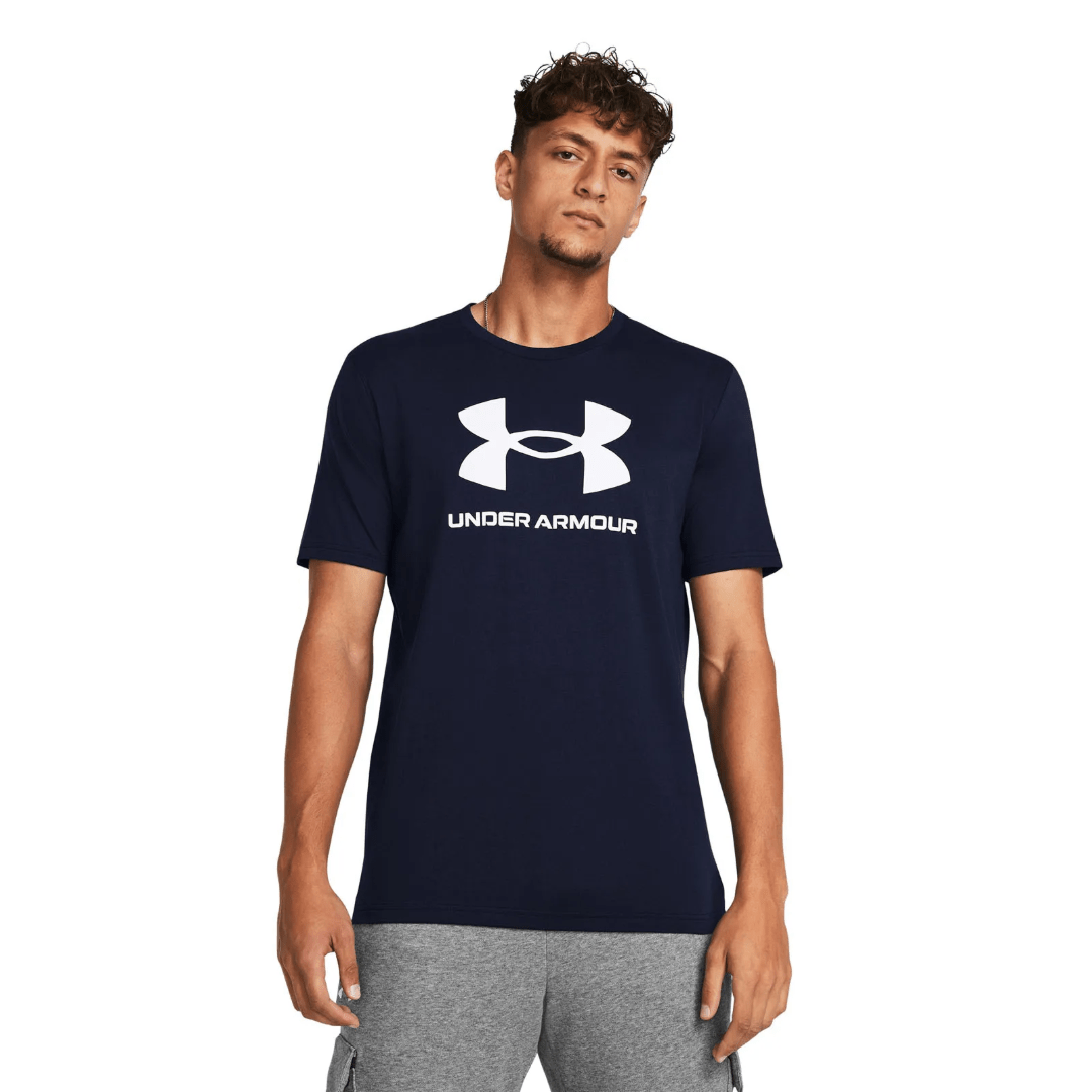 POLERA UNDER ARMOUR MANGA CORTA SPORTSYLE (HOMBRE) | 1382911 - 408 - RealSport