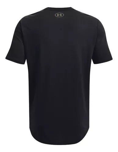 POLERA UNDER ARMOUR PROJECT ROCK PAYOFF NEGRA | 1383191 - 001 - RealSport