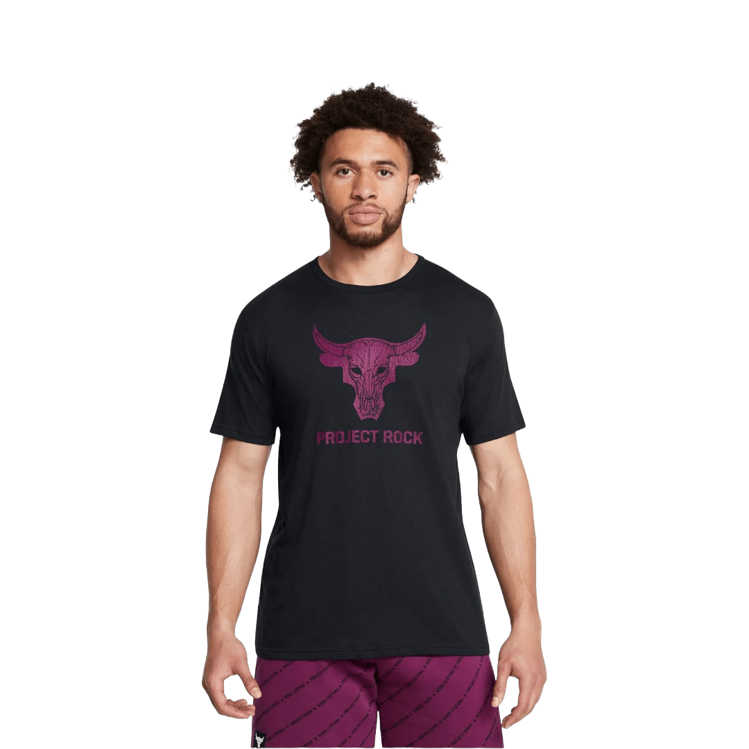 POLERA UNDER ARMOUR PROJECT ROCK PAYOFF NEGRA | 1383191 - 003 UNDER ARMOUR M - RealSport