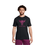 POLERA UNDER ARMOUR PROJECT ROCK PAYOFF NEGRA | 1383191 - 003 UNDER ARMOUR M - RealSport