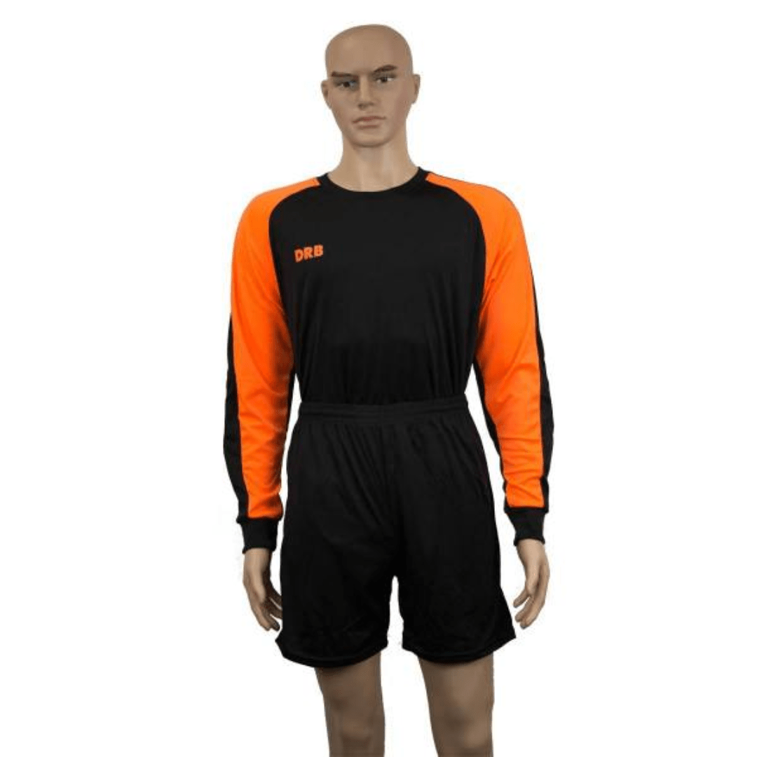 POLERON ARQUERO DRB NEGRO/NARANJO NEON 2.40.06 DRIBLING XXS - RealSport