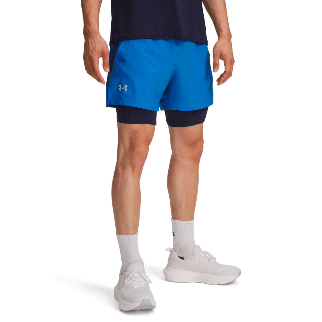 SHORT UNDER ARMOUR LAUNCH HOMBRE 1382640 - 402 UNDERARMON L - RealSport