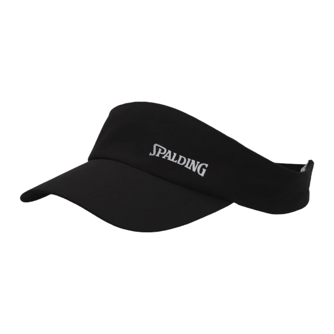 VISERA CURVA SPALDING SPORT - V REFLEX NEGRA (LOGO REFLECTANTE) | SPACAPV013 - RealSport