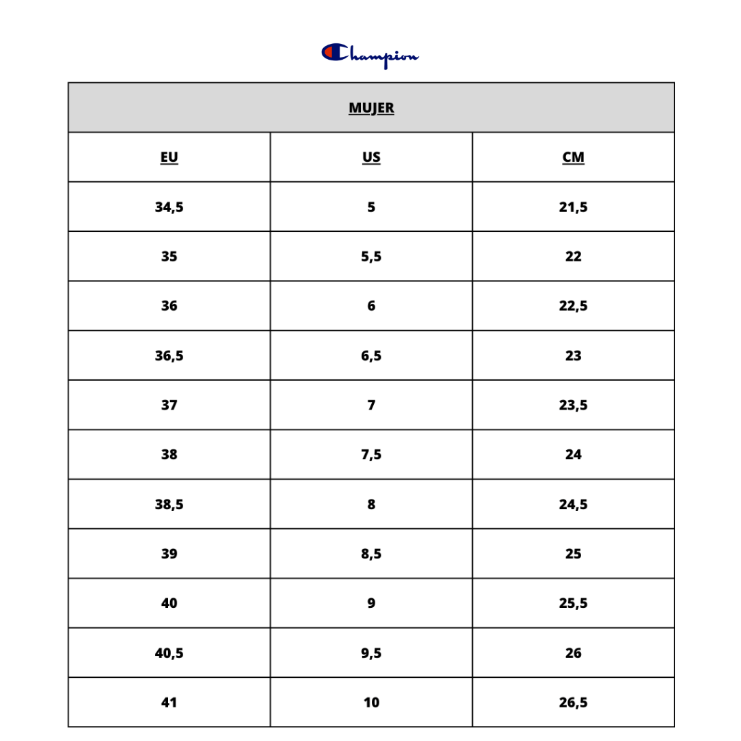 ZAPATILLA CHAMPION TALO CA100024W CHAMPION 9,0 - RealSport