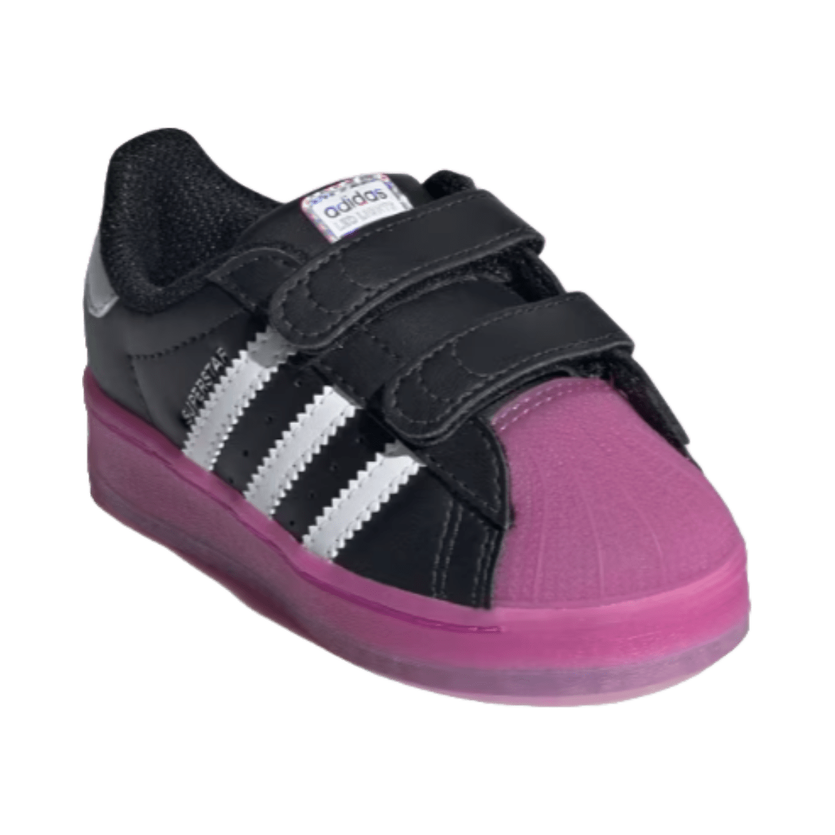 ZAPATILLAS ADIDAS SUPERSTAR LED COMFORT CLOSURE NEGRAS | IG7003 ADIDAS 6,0 - RealSport