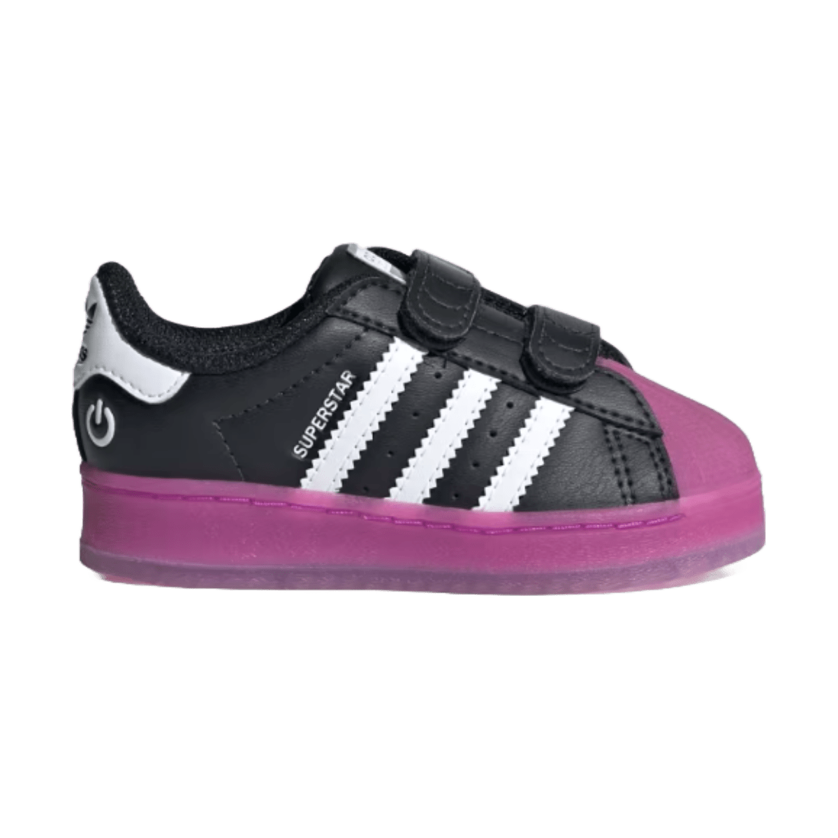 ZAPATILLAS ADIDAS SUPERSTAR LED COMFORT CLOSURE NEGRAS | IG7003 ADIDAS 6,0 - RealSport
