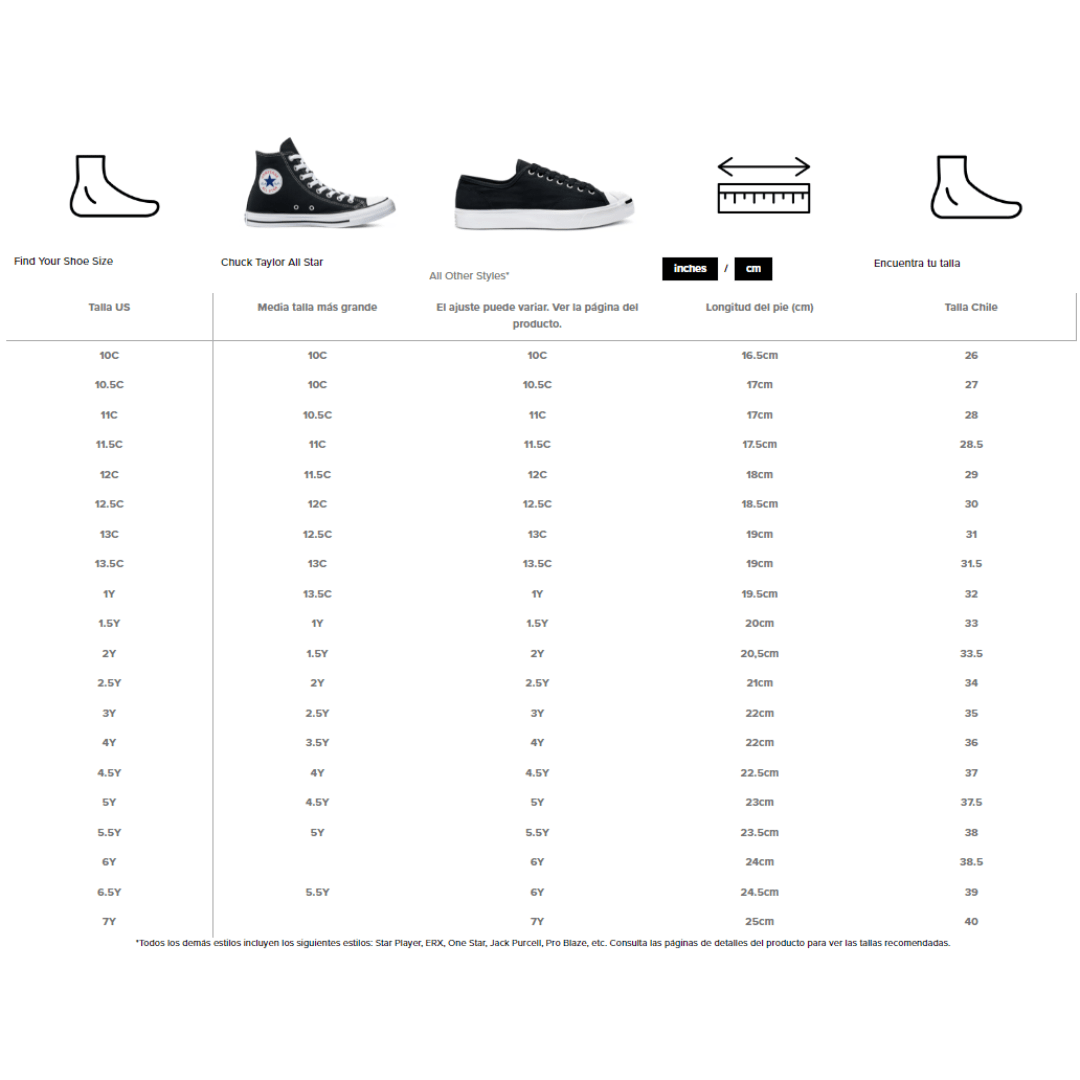 ZAPATILLAS CONVERSE CHUCK TAYLOR NIÑOS | A10392C - 001 CONVERSE 13 - RealSport