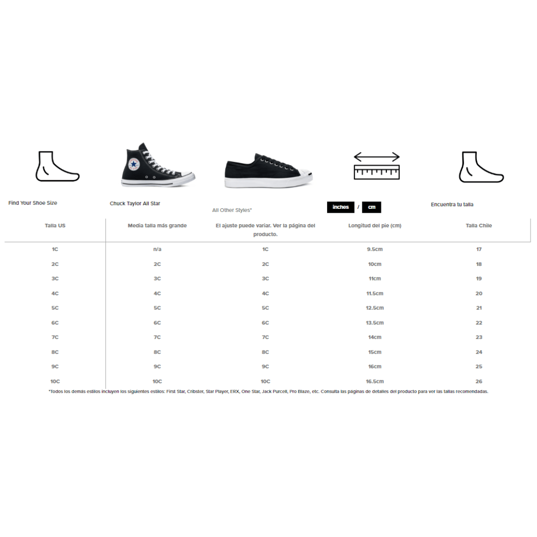 ZAPATILLAS CONVERSE STAR PLAYER 76 BEBES | A05222C - 103 CONVERSE 10 - RealSport