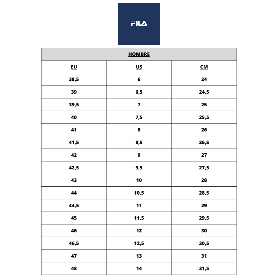 ZAPATILLAS DE BASKETBALL FILA CLINCHER HOMBRE 3BM02488 - 147 FILA 2,5 - RealSport