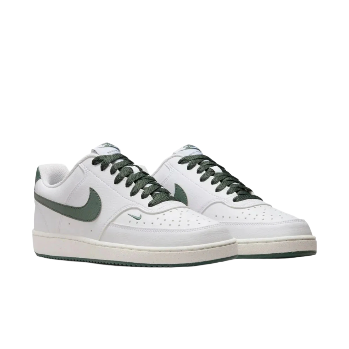 ZAPATILLAS NIKE COURT VISION LOW NEXT NATURE BLANCO/VERDE (MUJER) | FV9952 - 101 - RealSport