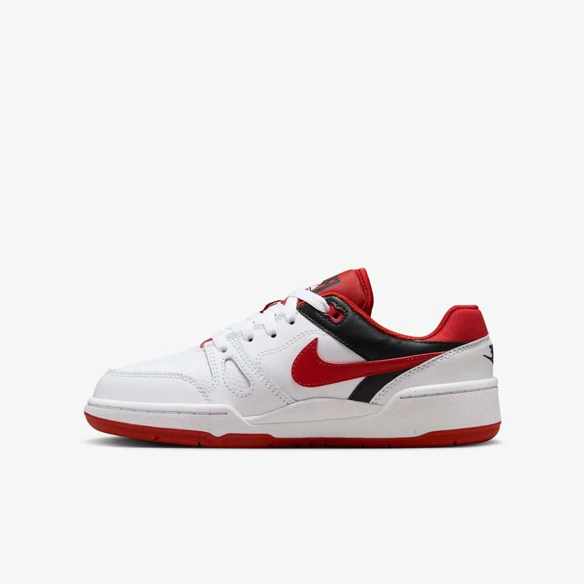 ZAPATILLAS NIKE FULL FORCE LO BLANCO/ROJO (GS - NIÑOS) | FV5929 - 100 - RealSport