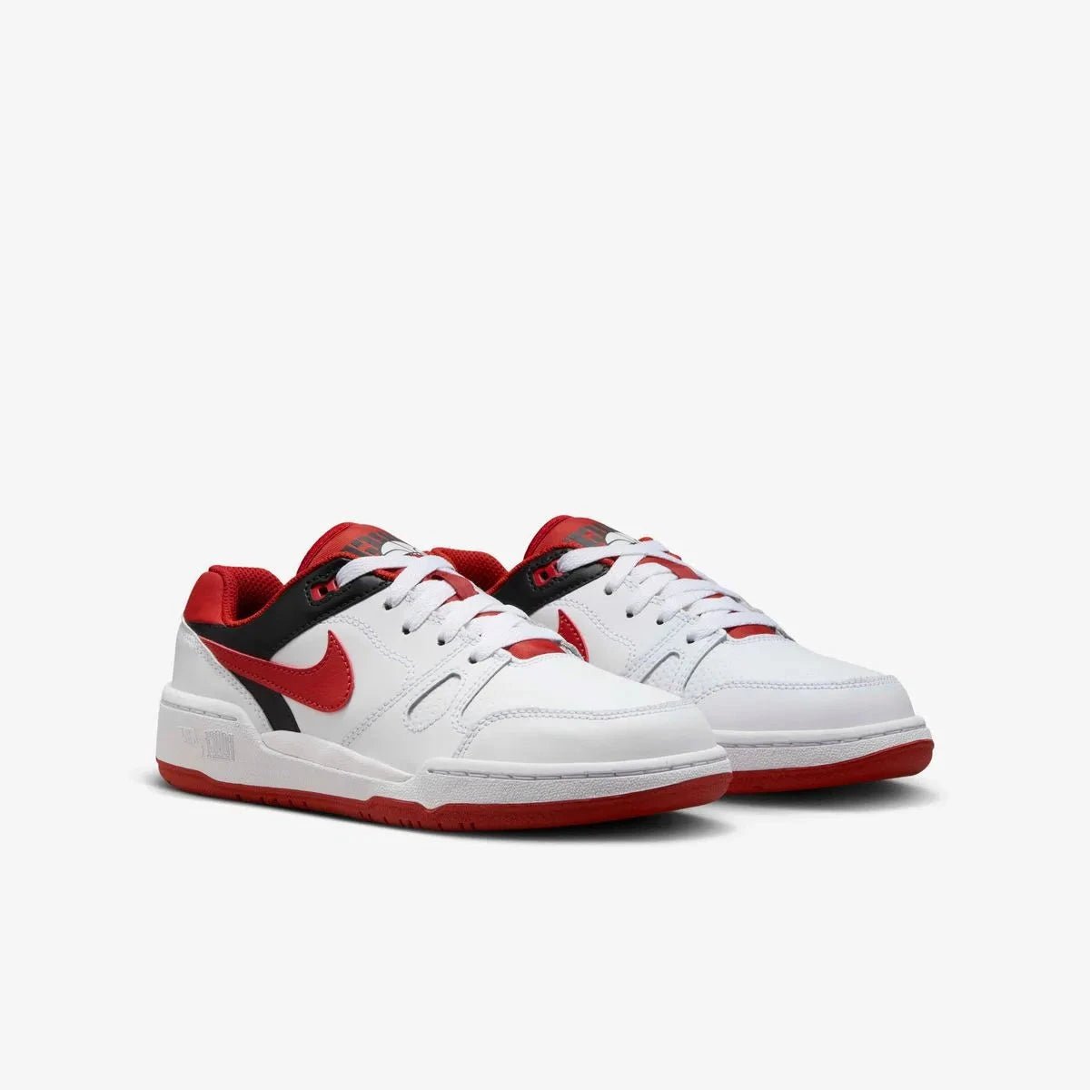 ZAPATILLAS NIKE FULL FORCE LO BLANCO/ROJO (GS - NIÑOS) | FV5929 - 100 - RealSport