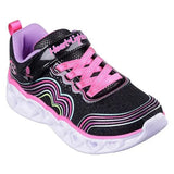 ZAPATILLAS SKECHERS GIRLS’ HEART LIGHTS INFANTIL 302689L - BKMT - RealSport