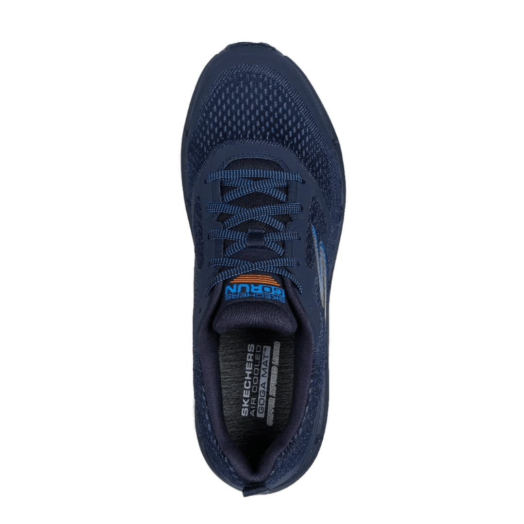 ZAPATILLAS SKECHERS [MAX CUSHIONING PREIMER 2.0] VANTAGE AZUL MARINO (HOMBRE) | 220840 - NVY - RealSport