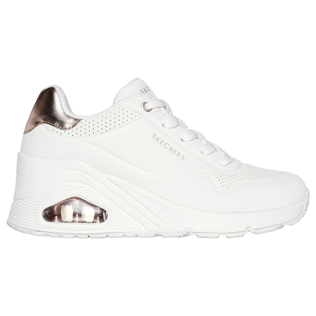 ZAPATILLAS SKECHERS MUJER UNO WEDGE HI STEPS MUJER | 177520 - WHT - RealSport