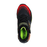 ZAPATILLAS SKECHERS S - LIGHTS FLEX GLOW BOLT NIÑOS 400138L - BKRD - RealSport
