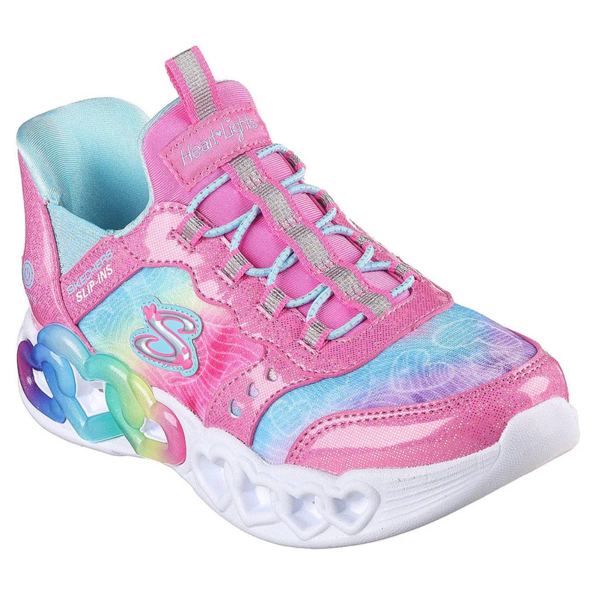 ZAPATILLAS SKECHERS SLIP INS HEART LIGHTS INFINITE NIÑA 303755L - PKMT SKECHERS 33 - RealSport