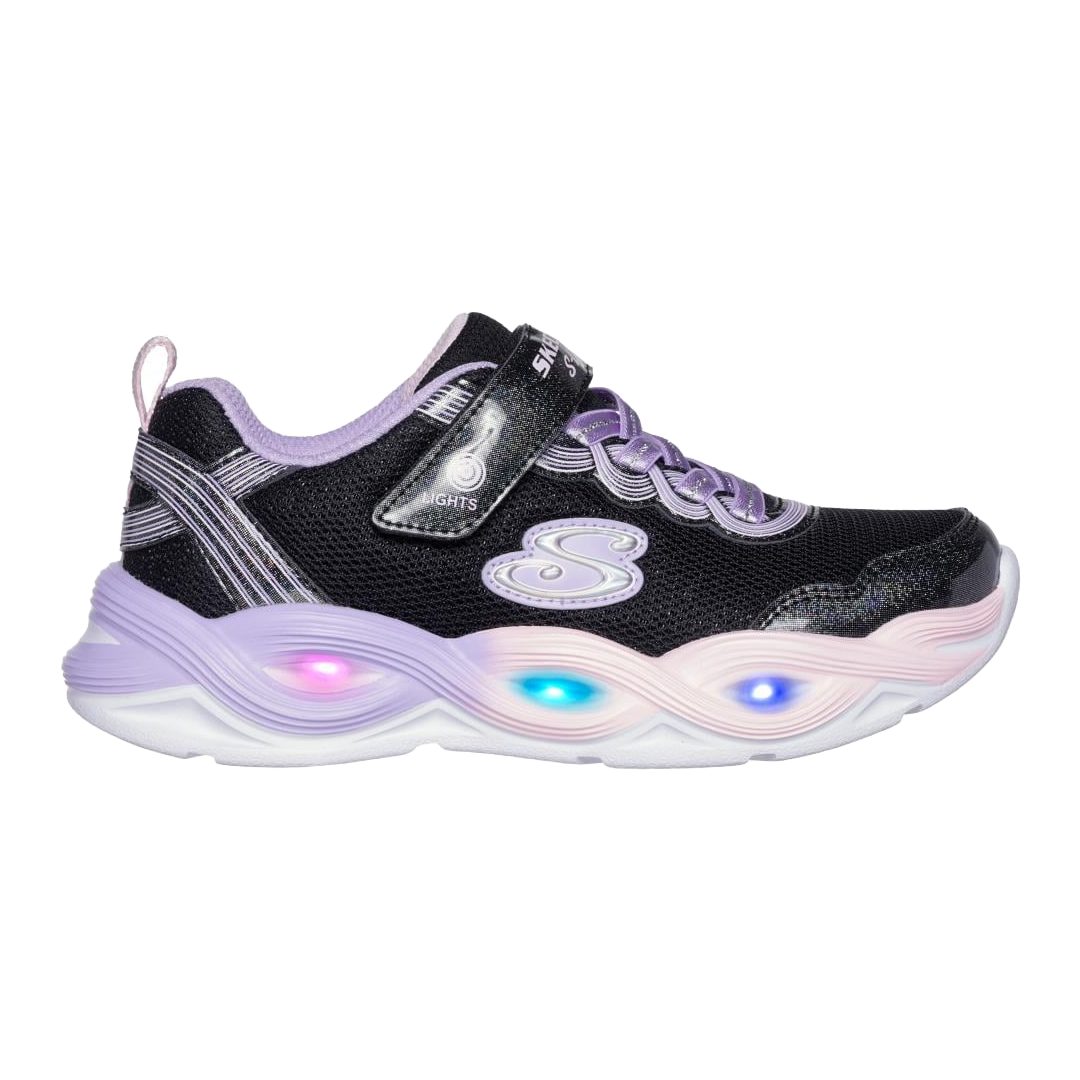 ZAPATILLAS SKECHERS TWISTY GLOW LUCES | 303717L - BKMT SKECHERS 33 - RealSport