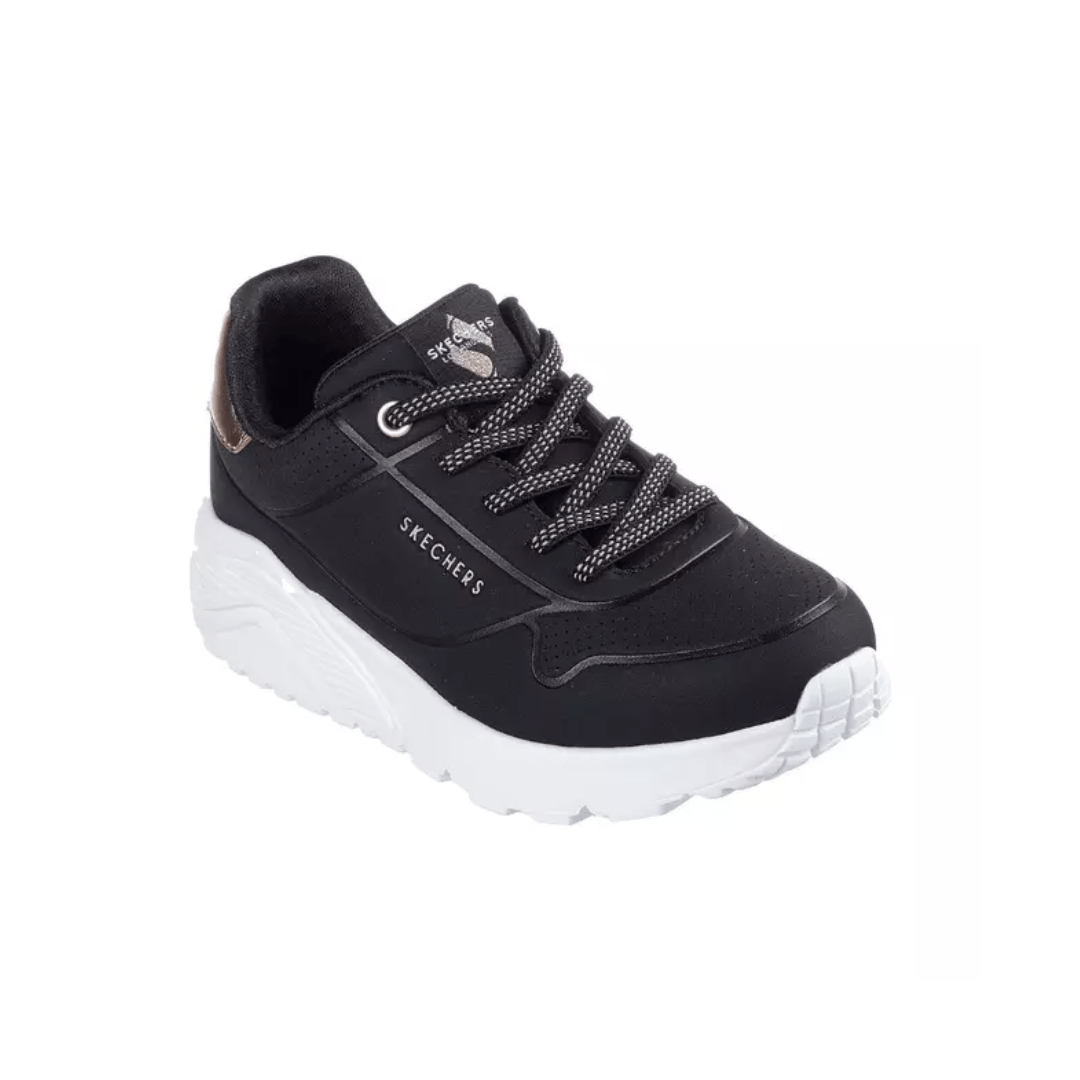 ZAPATILLAS SKECHERS UNO LITE INFANTIL 310384L - BLK SKECHERS 34 - RealSport