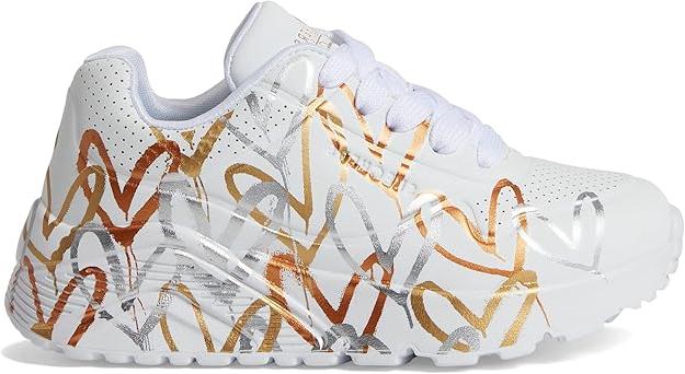 ZAPATILLAS SKECHERS UNO LITE METALLIC LOVE NIÑAS 314067L - WTGD - RealSport