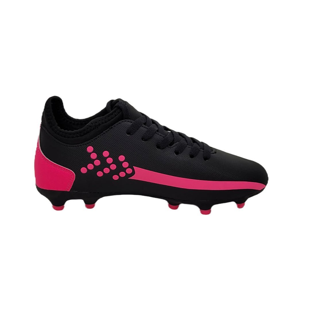 ZAPATILLAS SOCCER FUTBOL BLACK/FUCSIA UNISEX SP - 3 SOCCER 44 - RealSport