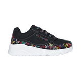 ZAPATILLAS URBANAS SKECHERS UNO LITE HEART DAZE INFANTIL | 314089L - BKMT SKECHERS 34 - RealSport