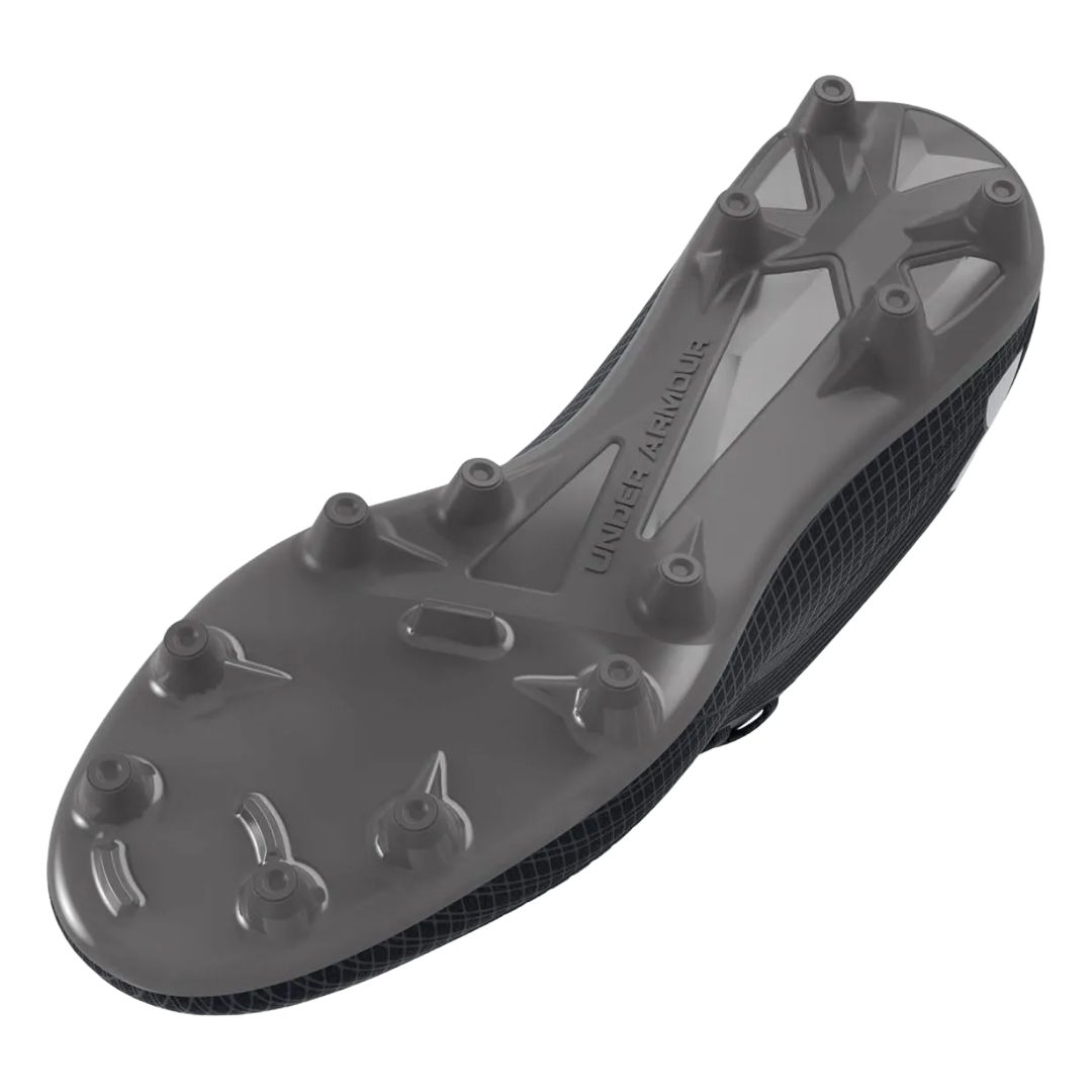 ZAPATOS DE FÚTBOL UNDER ARMOUR UA SHADOW SELECT 2 (FG) NEGROS | 3027705 - 001 UNDER ARMOUR 44 - RealSport