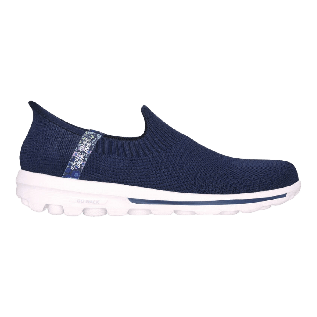 ZAPATOS SKECHERS [SLIP - INS | GO WALK] TAHITI SUNSET AZULES (MUJER) | 124799 - NVY SKECHERS 36 - RealSport