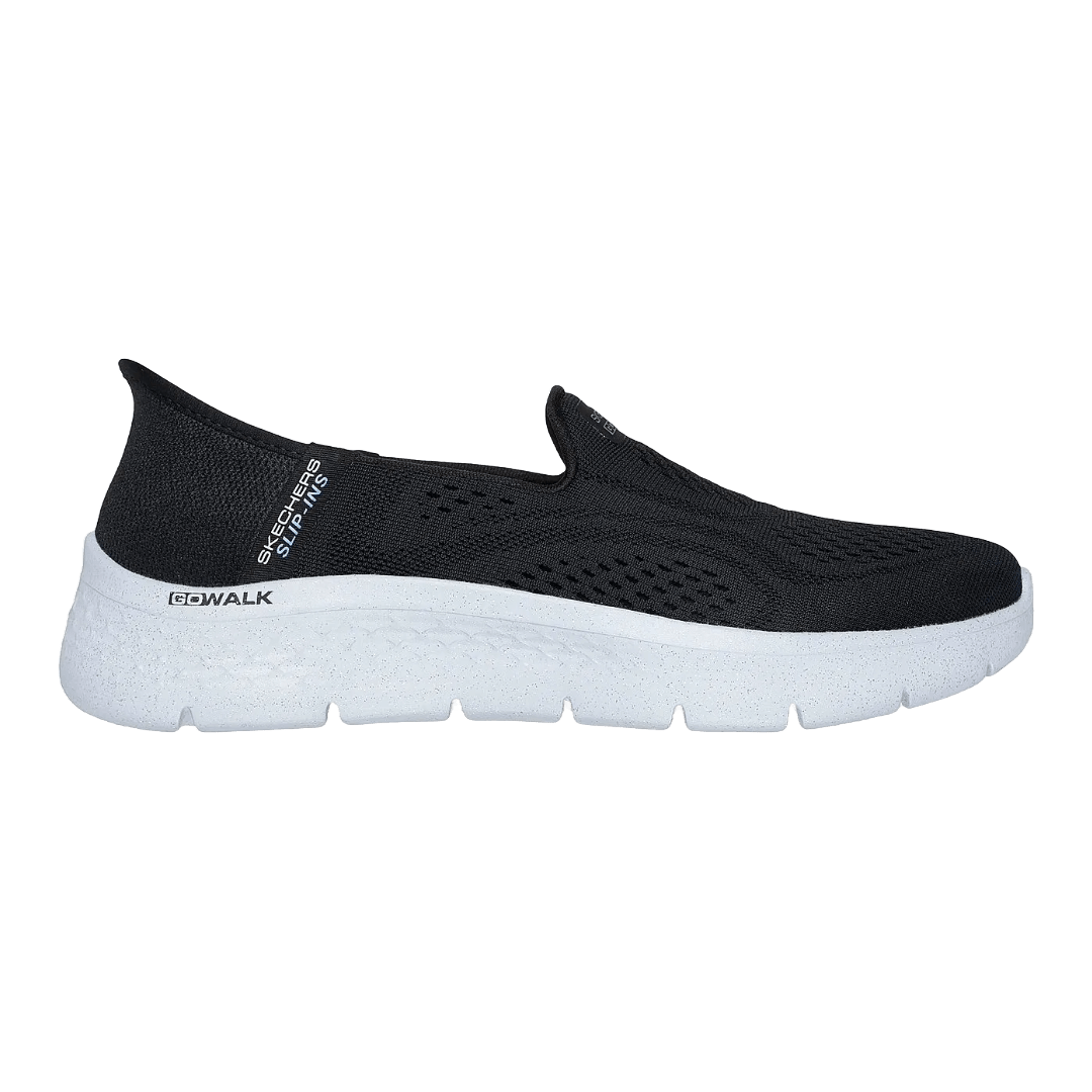 ZAPATOS SKECHERS [SLIP - INS | GO WALK] YAEL NEGRAS (MUJER) | 124848 - BKMT SKECHERS 35 - RealSport