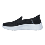 ZAPATOS SKECHERS [SLIP - INS | GO WALK] YAEL NEGRAS (MUJER) | 124848 - BKMT SKECHERS 35 - RealSport